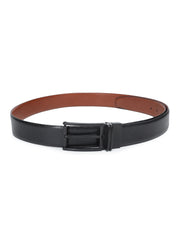 Men Black/Brown Solid Belt ALYBLT034