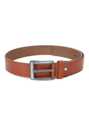 Men BROWN Solid Belt ALYBLT3CMB