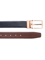 Men Black/Brown Solid Belt ALYBLT041