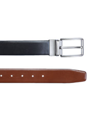 Men Black/Brown Solid Belt ALYBLT049