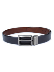 Men Black/Brown Solid Belt ALYBLT053