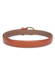 Womens Tan Solid Belt ALYWBLT2MB