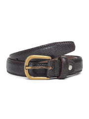 Womens BLACK Solid Belt ALYWBLT3MB