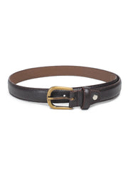 Womens BLACK Solid Belt ALYWBLT3MB
