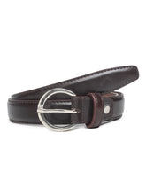 Womens BROWN Solid Belt ALYWBLT4MB