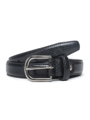 Womens BLACK Solid Belt ALYWBLT5MB