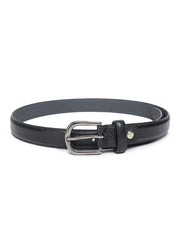 Womens BLACK Solid Belt ALYWBLT5MB