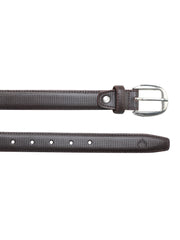 Womens BROWN Solid Belt ALYWBLT7MB